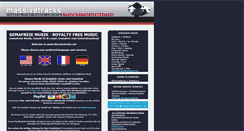 Desktop Screenshot of massivetracks.de