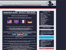 Tablet Screenshot of massivetracks.de